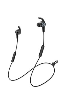 Oreillette et Kit mains-libres Huawei Ecouteurs officiels AM61 dans l'oreille des écouteurs sans fil Bluetooth à annulation de bruit sans fil Bluetooth résistants à la sueur - Noir