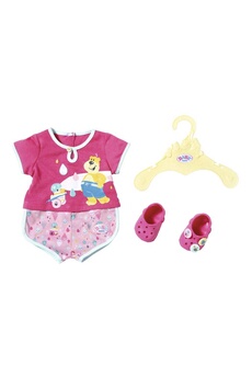 Poupées Zapf Creation Zapf creation 827437 - pyjama de bain avec chaussures pour poupée baby born de 43 cm
