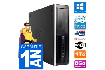 PC De Bureau HP PC HP 8300 Elite Sff Intel G630 Ram 8Go Disque Dur 1To Windows 10 WiFi