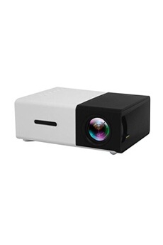 Vidéoprojecteur GENERIQUE YG300 1080P Vidéoprojecteur USB HDMI AV SD Mini Portable HD LED Projecteur_onaeatza111