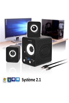Enceinte PC GENERIQUE Pack d'enceintes PC Advance Soundphonic 2.1 - 6W RMS