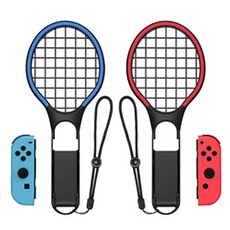 GENERIQUE - Raquette de Tennis ACE pour Manette Nintendo Switch Joy-Con - 1 Paire