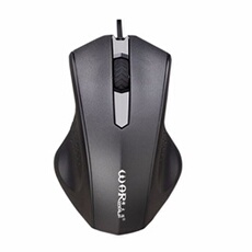 GENERIQUE - Souris Gaming Filaire USB - 1600 DPI - 3 Boutons - Noir