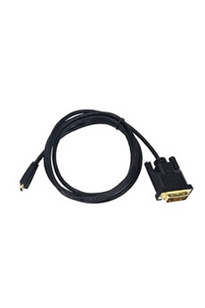 Câble électrique GENERIQUE Full HD 1080P Micro HDMI mâle vers VGA Adaptateur mâle Convertisseur Câble pour HDTV