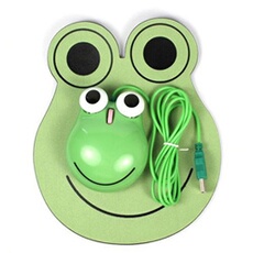 GENERIQUE - Souris Optique Filaire - USB - 1000 DPI - 3 Boutons - Avec Tapis de Souris
