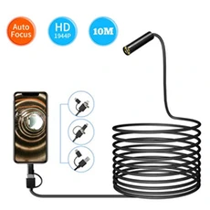 Appareil photo hybride GENERIQUE 2 en 1 USB Android Endoscope inspection 14.2mm Caméra 4 HD LED IP68 étanche Kiliaadk233