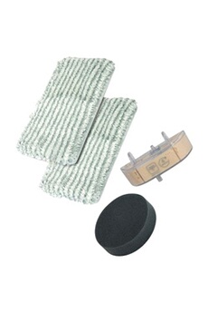 Accessoire aspirateur / cireuse Rowenta Kit lingettes + filtre + cassette Clean & Steam Aspirateur ZR005801 - 293541