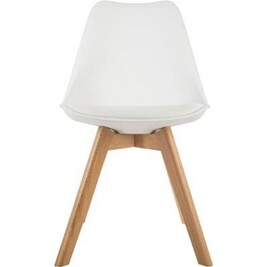 Atmosphera Chaise Enfant Cœur Maela Bois Blanc - Chaise Design Pour Enfants Jusqu'à 110kg