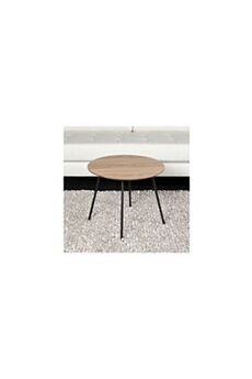 table basse le quai des affaires table basse lyra diamètre 55cm / chêne