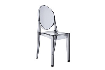 Kartell Chaise chaise victoria ghost (fumé - polycarbonate transparent)
