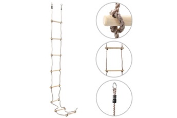 Arches GENERIQUE Jouets et équipement d'éveil pour bébés categorie banjul échelle de corde pour enfants 290 cm bois