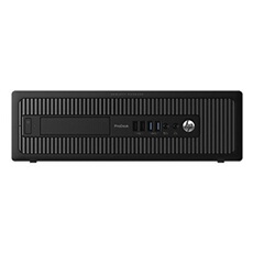 ProDesk 600 G1 - SFF Core i3 4160 - RAM 4 Go - HDD 500 Go - DVD SuperMulti - HD Graphics 4400 - Gigabit Ethernet - Win 7 Pro 64 bits (comprend