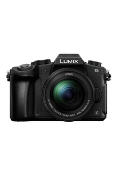 Appareil photo compact Panasonic Lumix G DMC-G81M - Appareil photo numérique - sans miroir - 16.0 MP - Quatre tiers - 4K / 30 pi/s - 5x zoom optique objectif 12 - 60 mm - Wi-Fi -