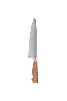 couteau five simply smart - couteau de chef elegancia 33cm naturel