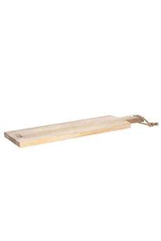 planche à découper five simply smart - planche à découper en bois manga 58cm naturel