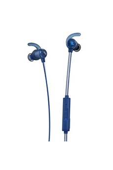 Ecouteurs Jbl T280BT casque sans fil Bluetooth Sport Ecouteurs casque anti-transpiration contrôle en ligne + microphone Bleu