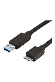 Connectique Câble & adaptateur USB / FireWire Câble USB 3.0 vers micro-USB M/M type A/B 1,8 m