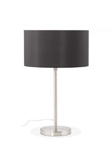 lampe à poser kokoon design lampe de table tigua black 36x36x79 cm