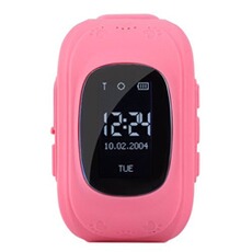 Montre connectée GENERIQUE Q50 1.44in Enfant Montre Smart Watch Imperméable De GPS De Positionnement Montre Rose