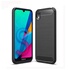 Housse de téléphone en silicone vibrant - Coque arrière douce en TPU mat pour Y6 2019 (Noir Housse de téléphone en silicone vibrant - Coque arrière douce en TPU mat pour Y6 2019 (Noir