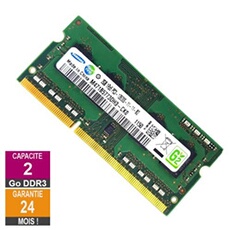 Barrette Mémoire Samsung Barrette Mémoire 2Go Ram Ddr3 Samsung M471B5773Dh0-Ck0 So-Dimm Pc3-12800S