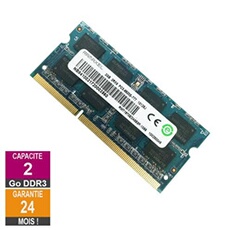 Barrette Mémoire 2Go RAM DDR3 RMT1970ED48E8F-1066 SO-DIMM PC3-8500S