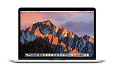 Apple MacBook Pro 13.3'' Retina 256 Go SSD 8 Go RAM Intel Core i5 bicœur à 2 GHz Argent 2016 Reconditionné