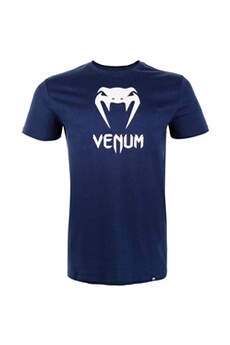 haut et t-shirt de sports de combat venum t-shirt classic bleu-xxl-bleu-xxl--xxl-bleu--------------bleu-