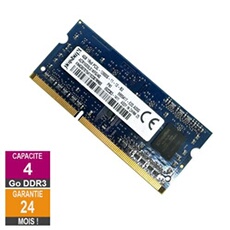 Barrette Mémoire 4Go RAM DDR3 ACR16D3LS1KFG/4G SO-DIMM PC3L-12800S