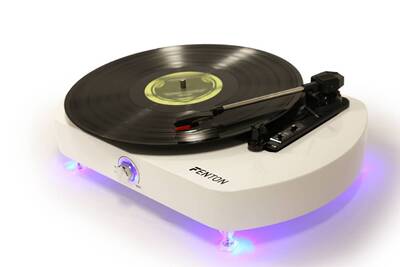 Platine Vinyle Fenton Fenton Rp125 Platine Vinyle Sortie Rca Et Casque Alimentation Dc 5v Darty