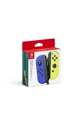 Manette Nintendo Paire de Manettes Joy-Con Switch Bleue et Jaune
