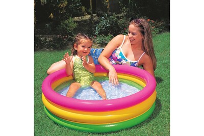 Piscine Enfant Intex Intex Piscine Gonflable Bebe 3 Anneaux Multicolores 524 Darty Piscine Enfant Intex Intex Piscine Gonflable Bebe 3 Anneaux Multicolores 524 Darty
