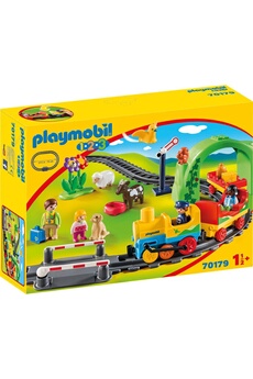 Playmobil PLAYMOBIL Playmobil 70179 1.2.3 - train avec passagers et circuit