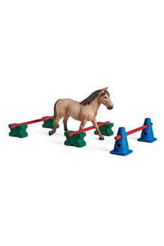 Figurine de collection Schleich Schleich 42483 - set figurine - slalom pour poney