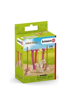 Figurine de collection Schleich Schleich 42484 - set figurine - rideau pour poney