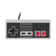 Manette Homiee Manette de jeu NES - Manette de jeu - Mini manette de jeu NES Nintendo Classic (1 pc)