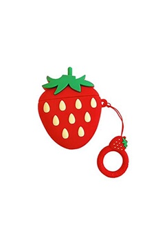 Ecouteurs GENERIQUE Apple AirPod 2 1 Mignon Fruit 3D Sac Cartoon Coque de protection en silicone Pealer1075