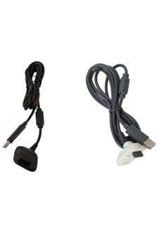 USB 2.0 Câble principal pour la console Xbox 360 Wireless Gamepad Controller Chargeur Pealer1541