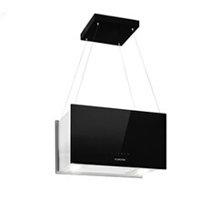 Kronleuchter L - Hotte - hotte îlot - largeur : 60 cm - profondeur : 35 cm - recyclage - noir