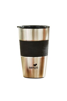 vaisselle senya mug isotherme double paroi en inox tea mug, compatible avec la machine à thé tea time