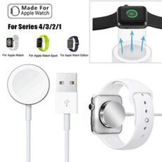 Accessoires bracelet et montre connectée GENERIQUE Chargeur rapide sans fil pour Apple Watch série 1 2 3 4 Câble de charge rapide USB magnétique 38 / 42mm 1M pour chargeur iWatch