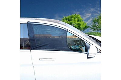 Korostro Pare-Soleil Voiture Bébé Protecteur soleil voiture Auto Adhésif Pare-Soleil Fenêtres de Voiture pour Enfant Protection 2 Pièces Bloque 97% Des Rayons UV Nocifs 