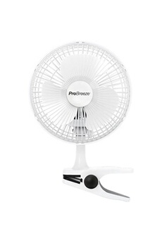 Ventilateur Pro Breeze Mini Ventilateur à Pince - 2 Vitesses, 15 cm - Petit, Portable, Silencieux pour Maison et Bureau - Blanc