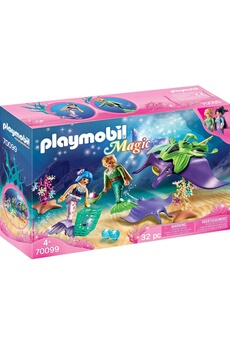 Playmobil PLAYMOBIL Playmobil 70099 - magic - chercheurs de perles et raies