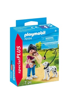 Playmobil PLAYMOBIL Playmobil 70154 autre - maman avec bébé et chien