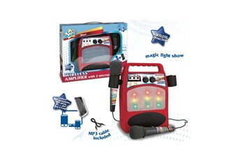 Autres jeux d'éveil Bontempi Amplificateur lumineux sans fil avec 2 microphones