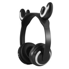 Ecouteurs GENERIQUE Antlers LED Sept-couleur stéréo lumineux Casque Bluetooth Wenaxibe 186