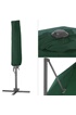 Tectake Parasol DARIA 300 cm avec pied déporté et housse de protection - vert photo 4