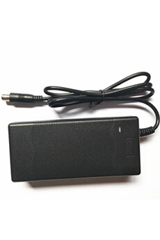 Chargeur de Batterie pour Trottinette, Compatible avec Xiaomi M365 Ninebot ES1 ES2 ES4, Version Européenne, Noir