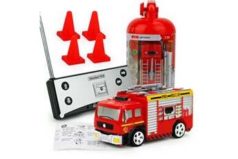 Autre jeux éducatifs et électroniques AUCUNE Voiture télécommandée rc sauvetage camion de pompiers jouet rouge pour cadeau de noël pour enfants rouge